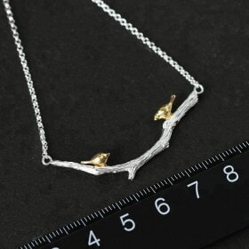 Original-Handmade-Bird-on-Branch-silver-necklace (4)